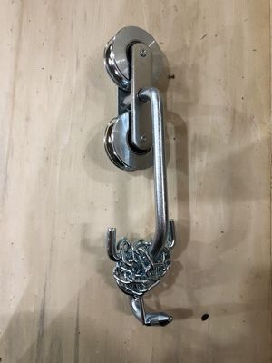 Banana Cableway Roller Sheaves และ Wheels สำหรับ Gate Zinc White Surface