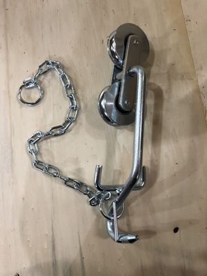 Banana Cableway Roller Sheaves และ Wheels สำหรับ Gate Zinc White Surface