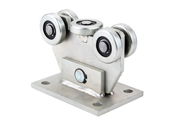 Iron Q235 Cantilever Gate Carriage Wheel Kit System งานหนัก