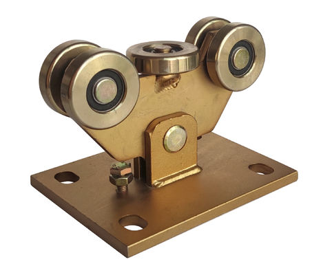 Iron Q235 Cantilever Gate Carriage Wheel Kit System งานหนัก