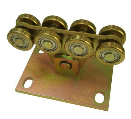 48mm Cantilever ประตูบานเลื่อนล้อ 8 Carriages Heavy Duty