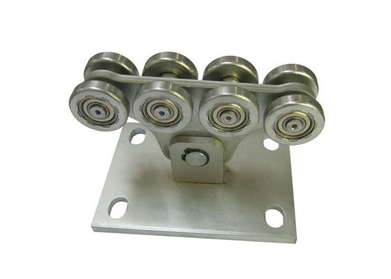 48mm Cantilever ประตูบานเลื่อนล้อ 8 Carriages Heavy Duty