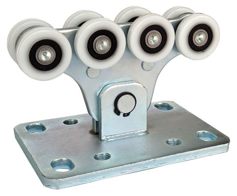 48mm Cantilever ประตูบานเลื่อนล้อ 8 Carriages Heavy Duty